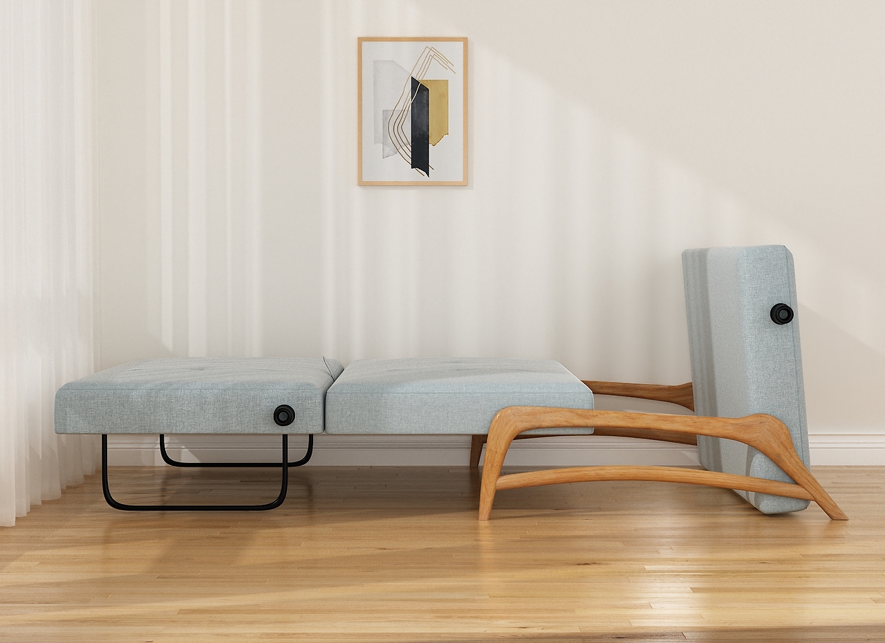 家具产品写实篇 沙发床——一物两用，空间与舒适的巧妙平衡