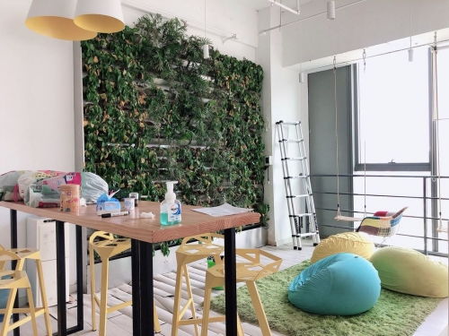 办公室出租精装正对电梯采光好带家具丨地铁直达诚盈中心北五环出租 办公楼租赁 北京我爱我家